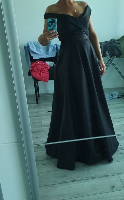 Rochie neagra lungă