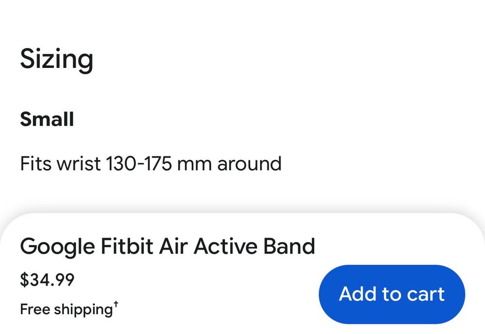 Google Fitbit Air