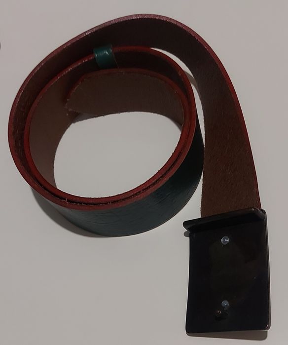 Дизайнерски дамски колан естествена кожа