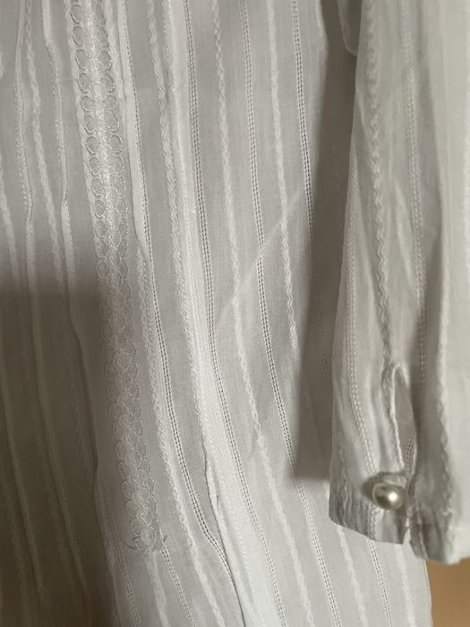 Дамска  риза бяла , памук