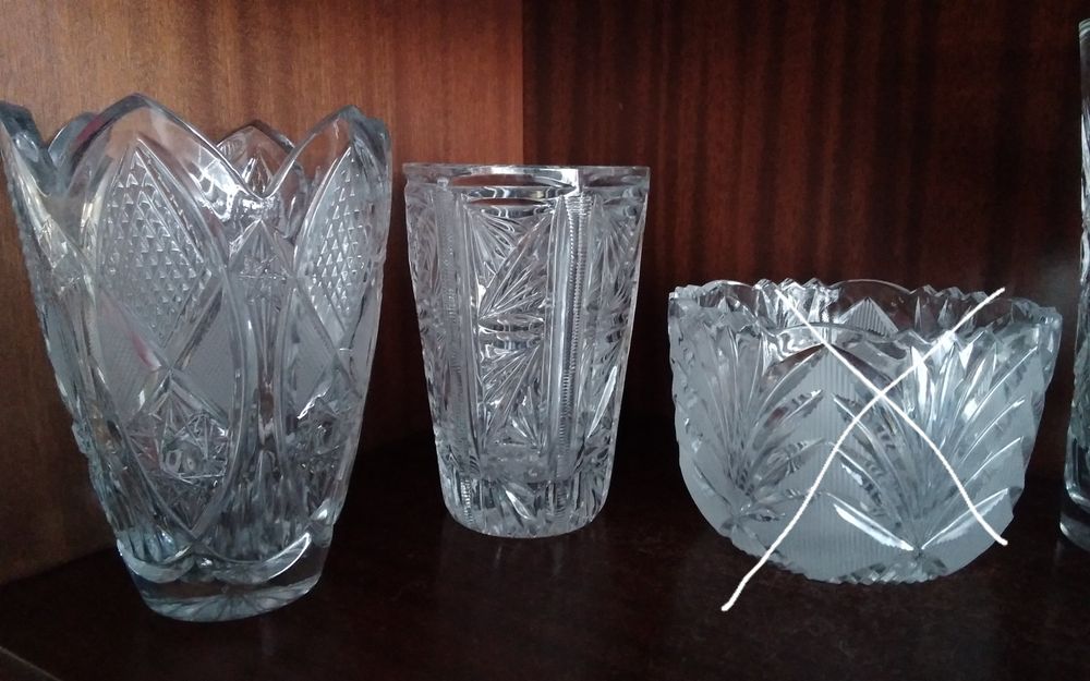 Продам   хрусталь и стекло