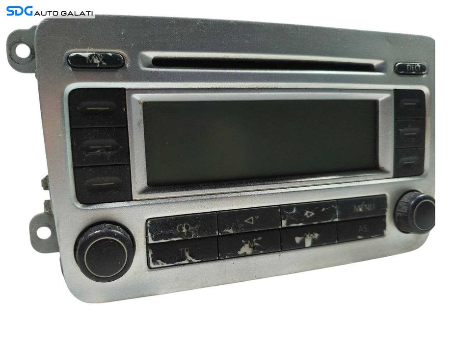 Unitate Radio CD Player Display Volkswagen Touran 1T2 2006 - 2010 Cod 1K0035186P [LR1475]