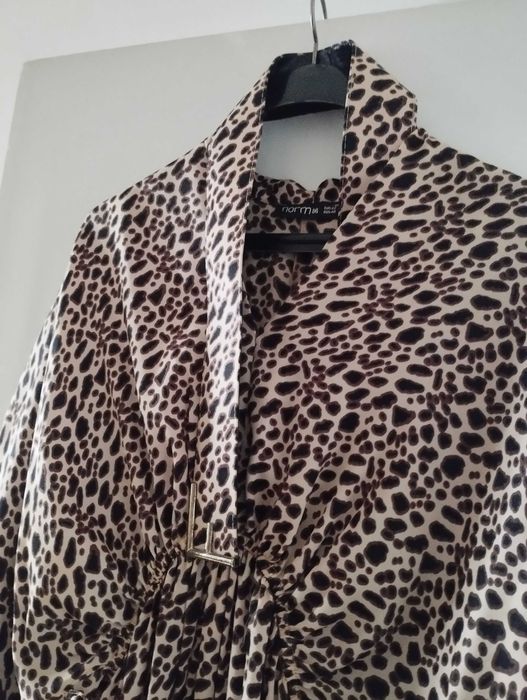 Рокля с животински принт по модел на Dolce and Gabbana