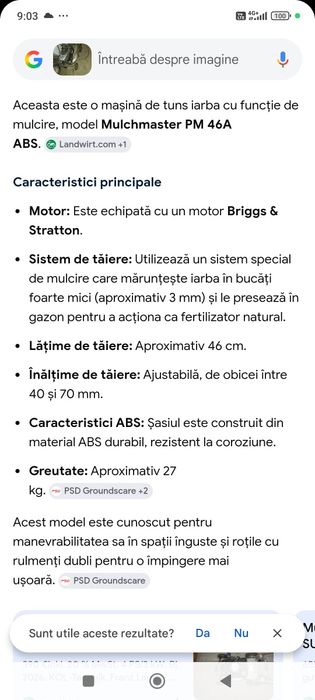 Briggs &Stratton Mulchmaster PM46A