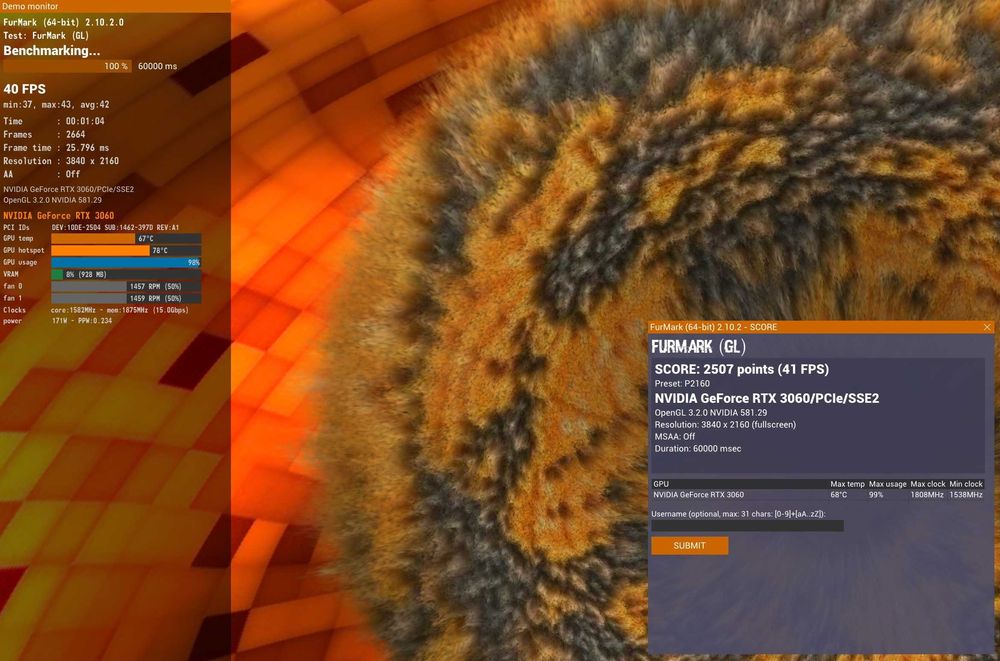 ТОП състояние Видео карта GPU MSI RTX 3060 VENTUS 2X 12G OC 12GB GDDR6