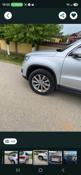Dezmembrez Volkswagen Tiguan  2011-2016 2.0 tdi cff 4x4 manuala