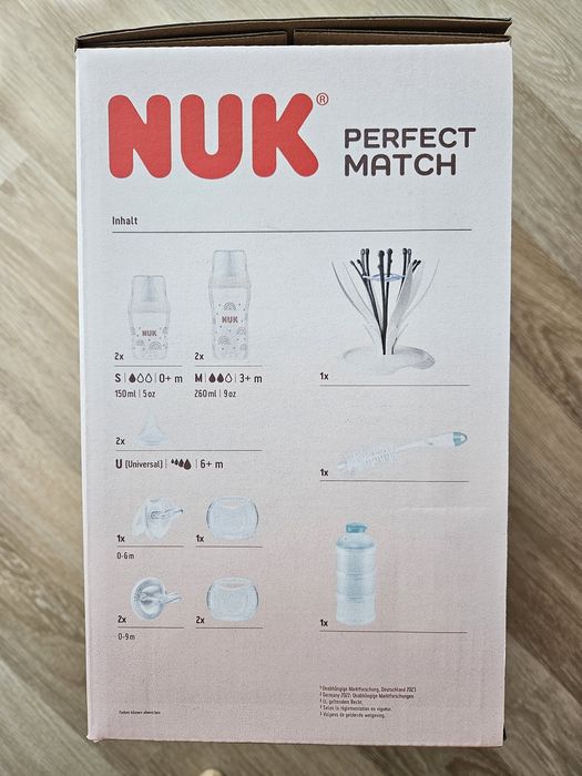 Чисто нов комплект Nuk Perfect Match