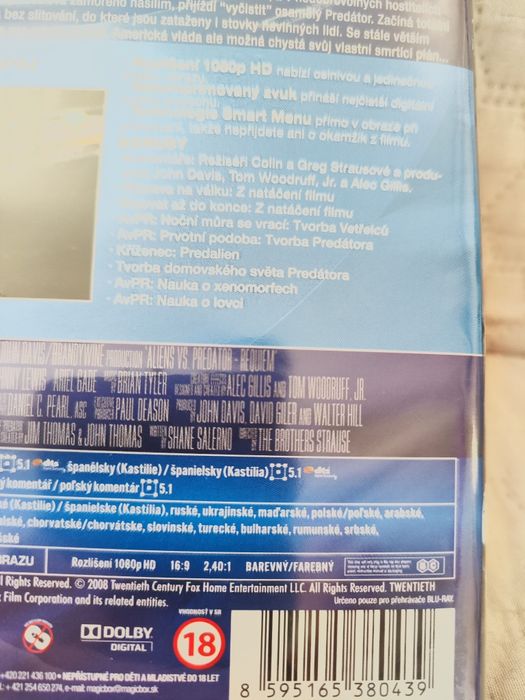 Пришълците срещу Хищникът 2 Blu ray с Бг субтитри