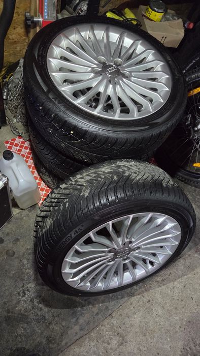 Jante audi 17 cu anvelope noi