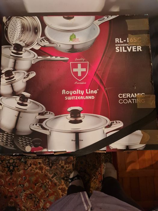 Set vase inox sigilate