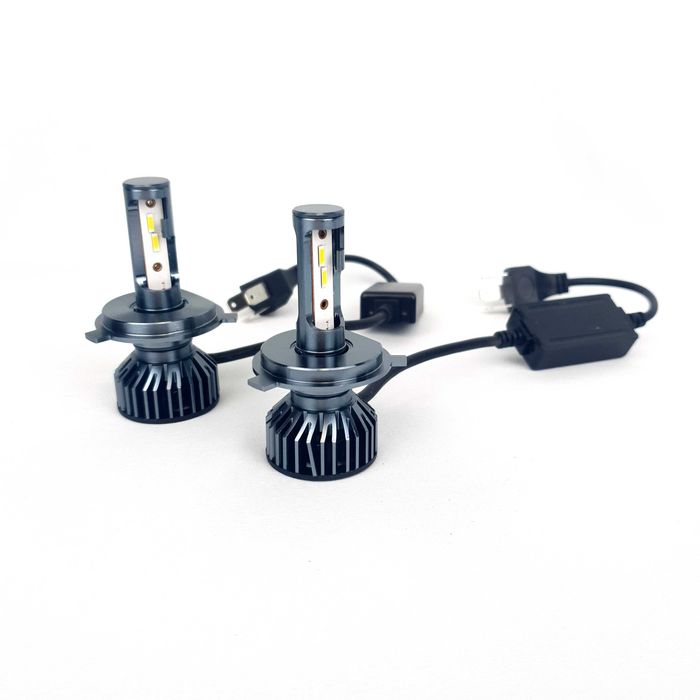 Faza Lunga / Scurta-BEC LED H4-26000Lm-6000K-Aluminiu-110W -CANBUS--L9