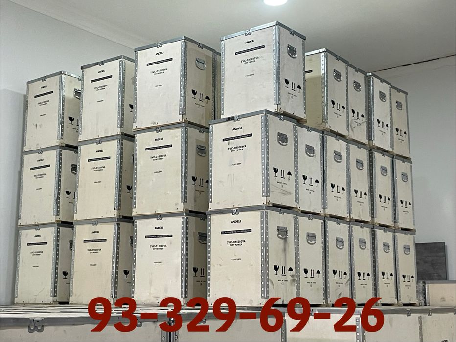 Стабилизатор Stabilizator Andeli ASW-30KVA 110v devorga o’rnatilinadi