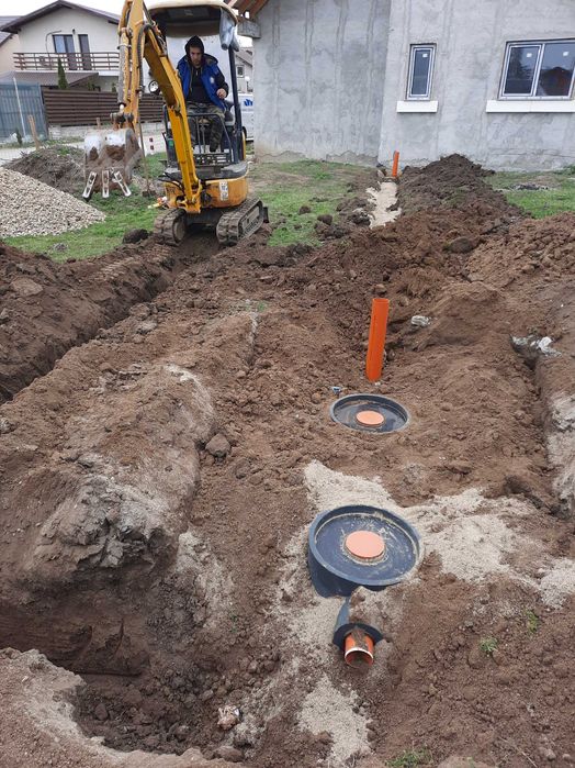 Fosa septica ecologica cu montaj