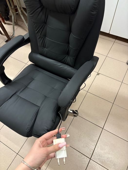 Офис масажен стол чисто нов само веднъж използван