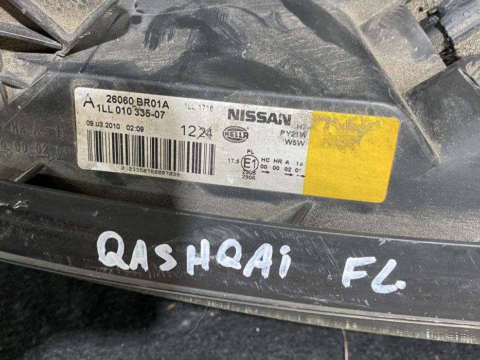 Far stanga dreapta Faruri Nissan Qashqai quasqai J10 Cu LUPA facelift