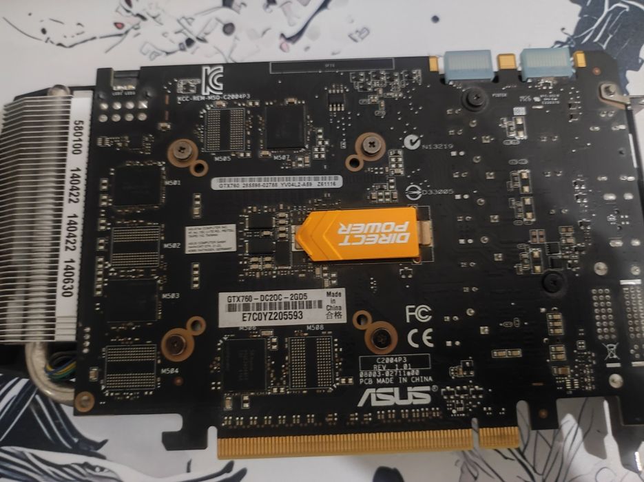 Видеокарта gtx 760 2gb gddr5