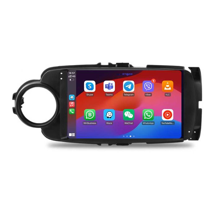 Navigatie Dedicata Toyota Yaris (2011-2018), 9Inch, WiFi, Carplay
