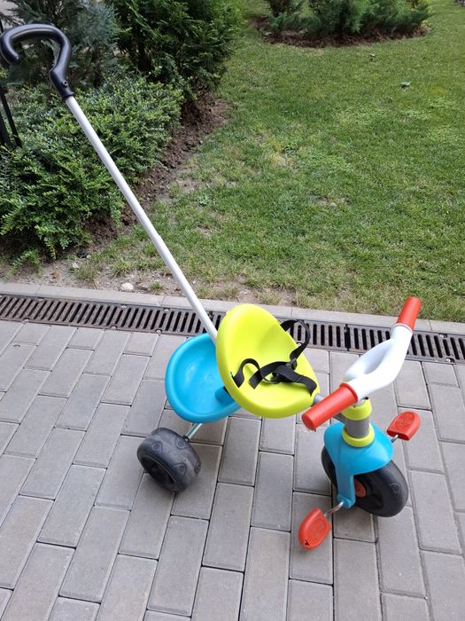 Smoby, колело триколка с родителски контрол, Be Move