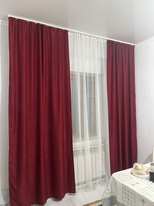 Продам шторы с тюлью