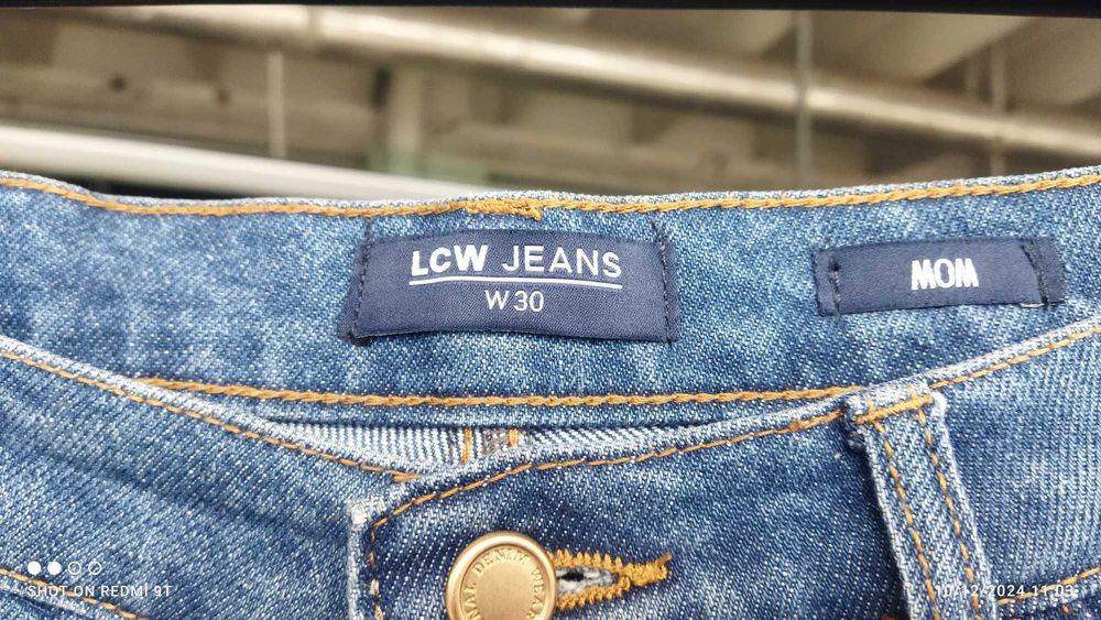 Дамски дънки,нови,мам фит,размер 30,LS WAIKI