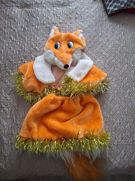 Костюм новогодний лисичка 3-5 лет