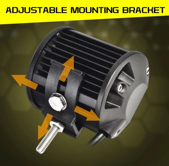 Proiector auto offroad 10cm 60w FLOOD