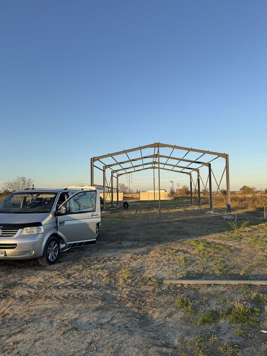 Hala metalica 15 m lungiem x10 m lungime x 4 m strasina service auto !!