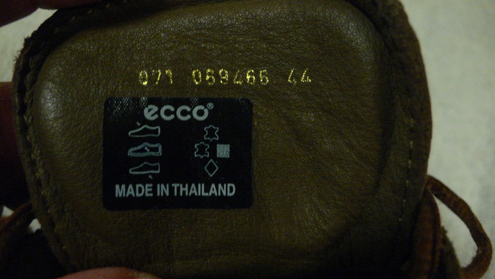 Летни обувки ECCO, Ест. Кожа, Мрежести, с чисто нови подметки. 44.