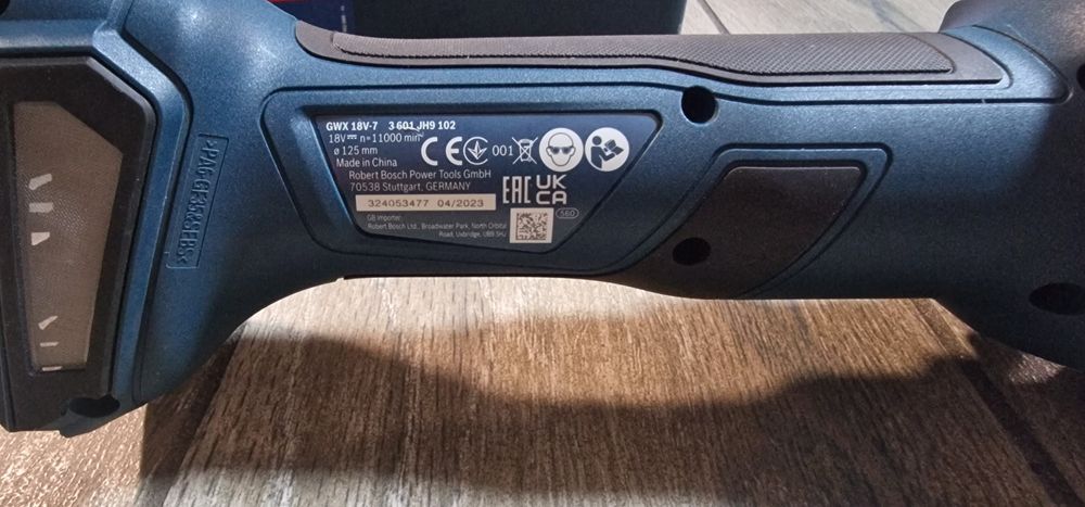 ъглошлайф bosch gwx 18v -7  X-LOCK