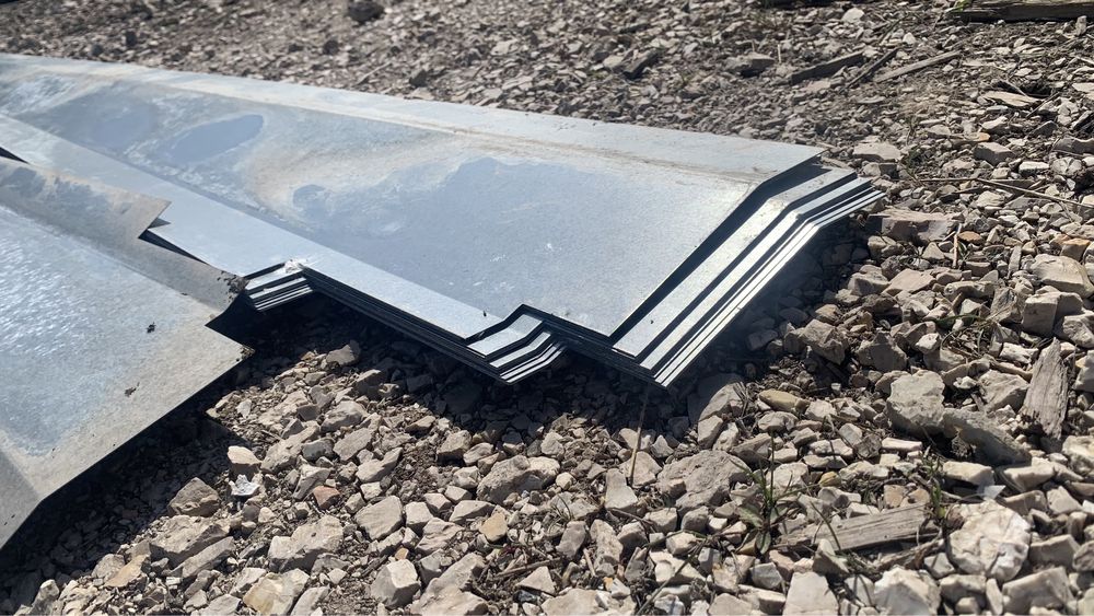 Оцинкованные листы, новые