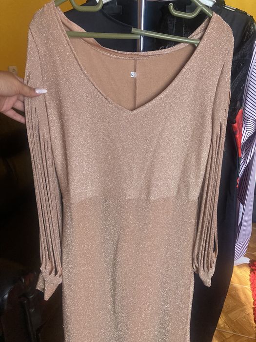 Rochie Aurie Sclipici