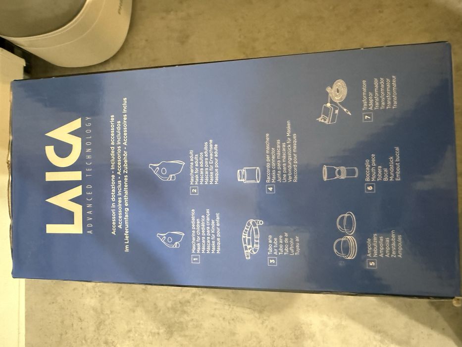 Aparat aerosoli cu ultrasunete Laica