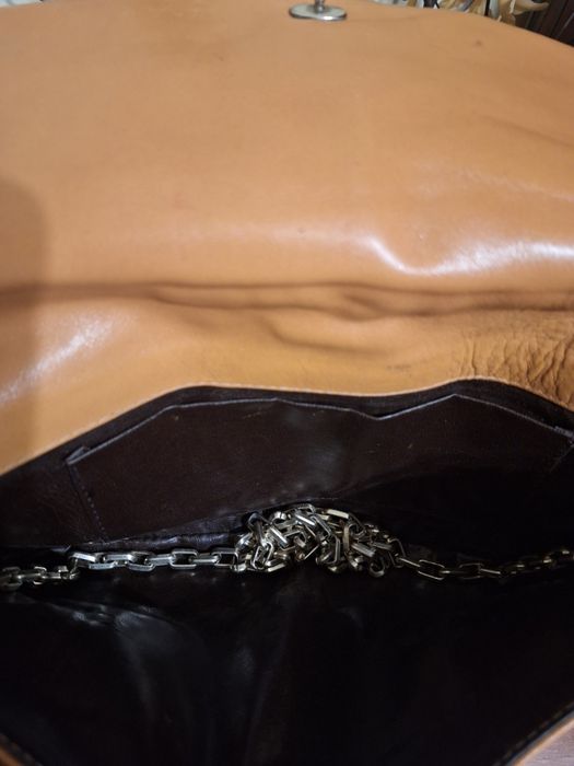 Geantă plic din piele