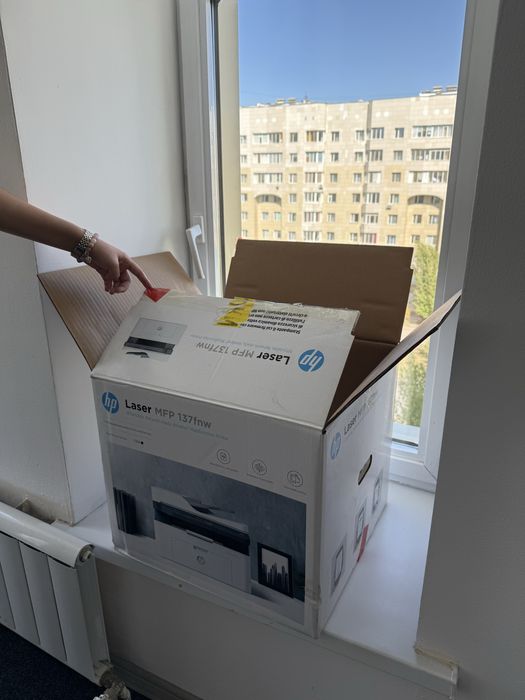 Принтер 4 в 1 HP Laser MFP 137fnw