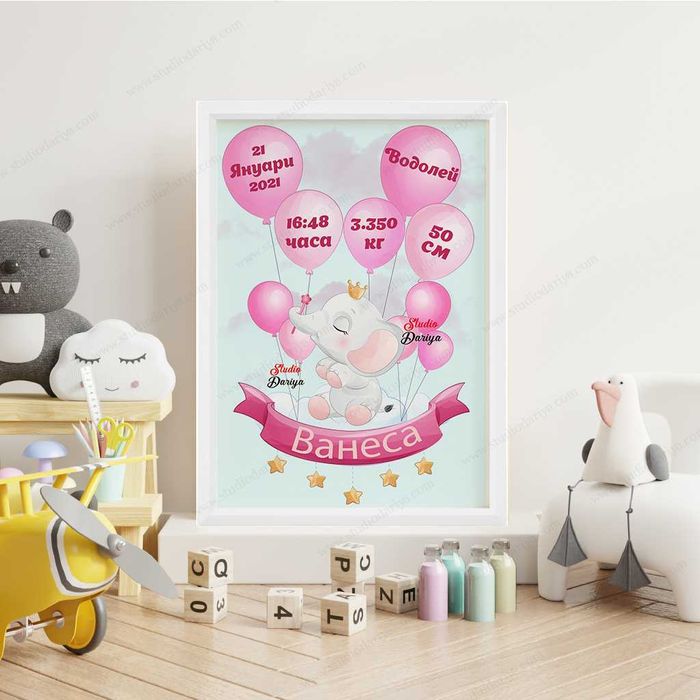 Бебешки визитки за момчета и момичета