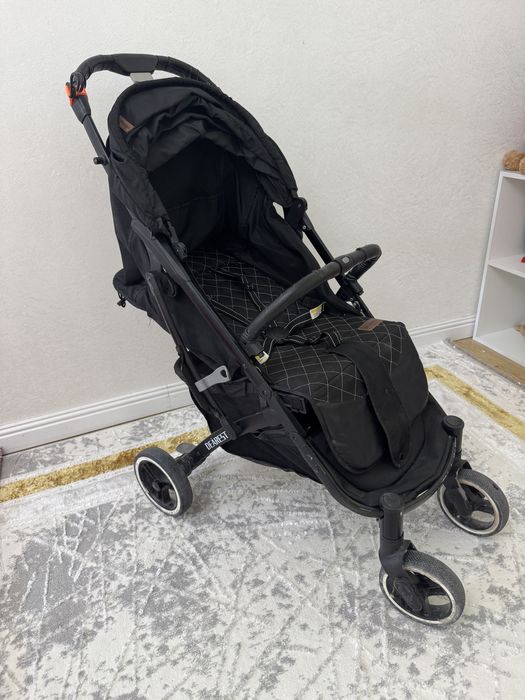 Коляска черный классика