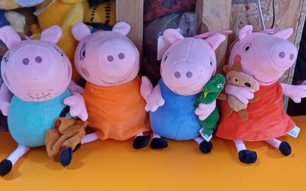 Пепа пиг плюшени играчки 25см