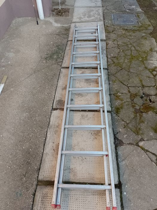 Dupla aluminum kerti létre