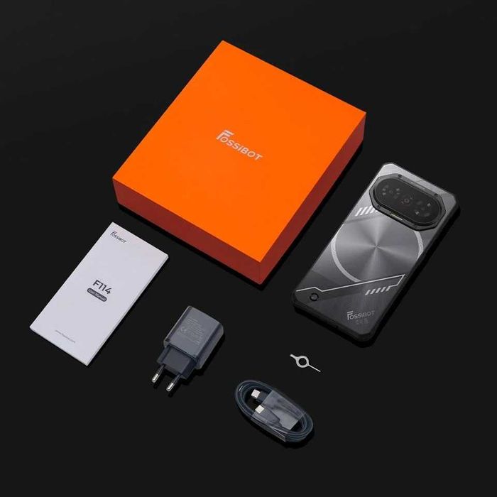 Fossibot F114 16GB RAM 128GB ROM Ultra Slim с IP68 защита