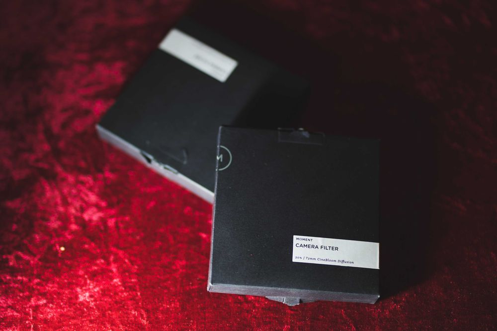 Filtre Moment 72mm 5% si respectiv 20% CineBloom Diffusion