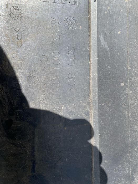 Броня предна за фолксваген голф7-2013г