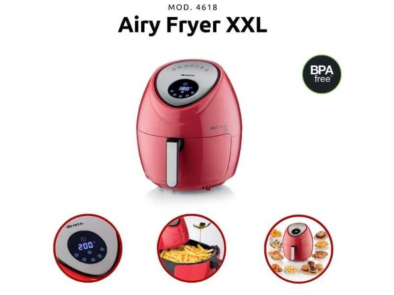 Еър Фрайър Ariete 4618 XXL 7L, Червен