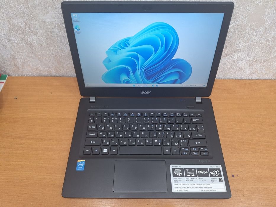 Ноутук ACER, SSD256gb +6gb ОЗУ