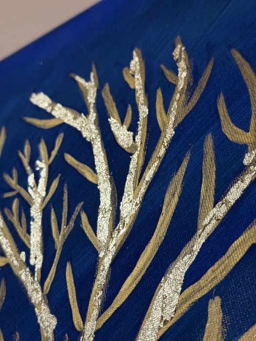 Ръчно рисувана картина “Дървото на парите”