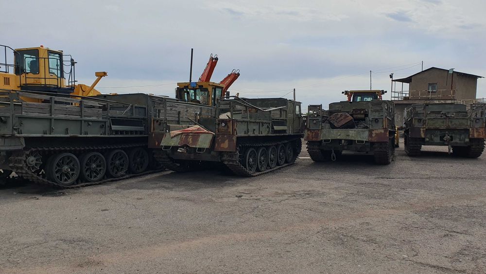 Советский тягач АТС-59Г