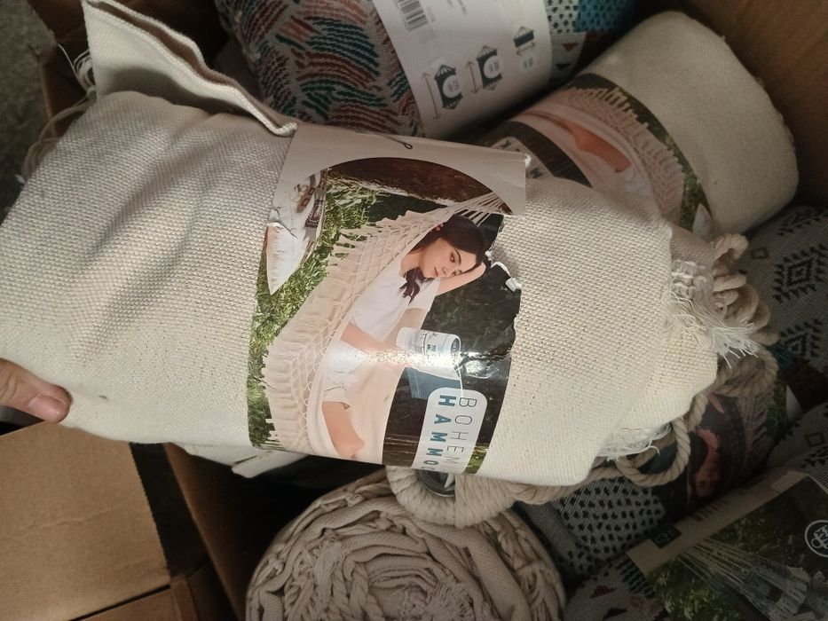 Хамак с дебели куки Нов