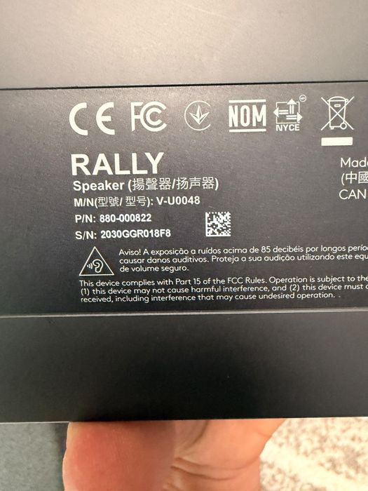 Sistem Logitech Rally 4K complet – Camera PTZ, 2x Speaker, Mic Pod, Hub-uri + Swytch