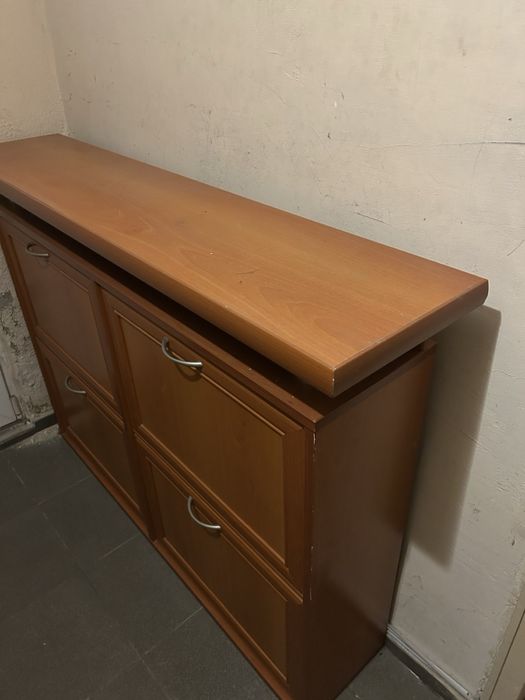 Портманто комплект с огледало,закачалка и горна козирка