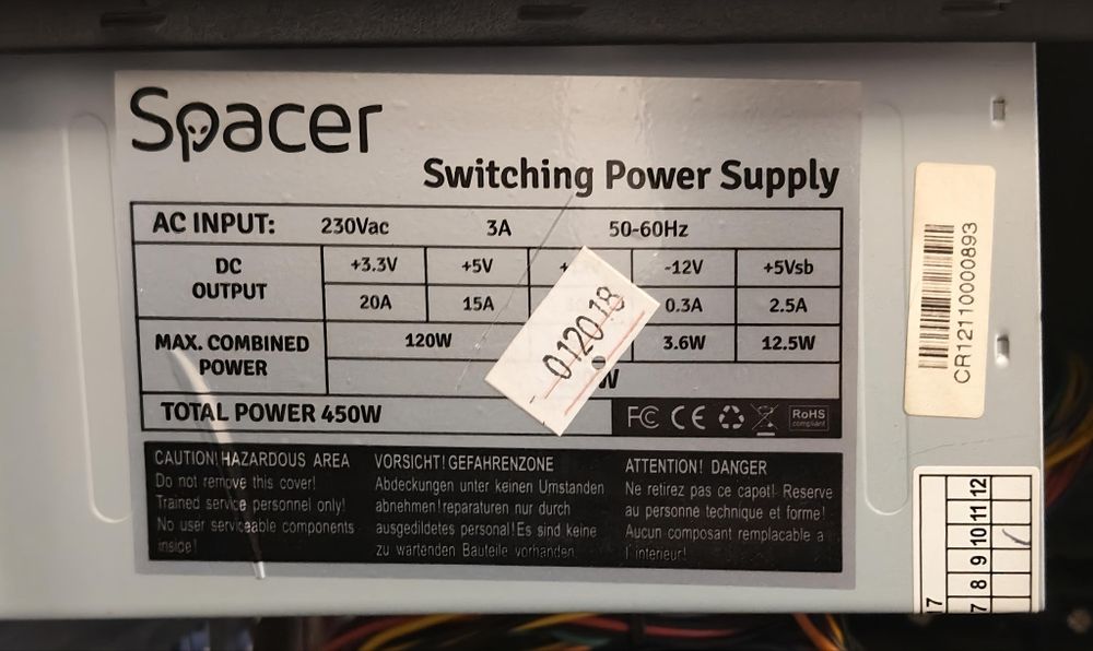 PC Retro Complet (ASRock K8NF6G-VSTA, Sempron 2600+, 1GB DDR1) HDD 500