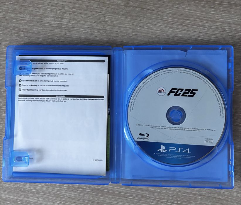 Продам fc25 на пс4